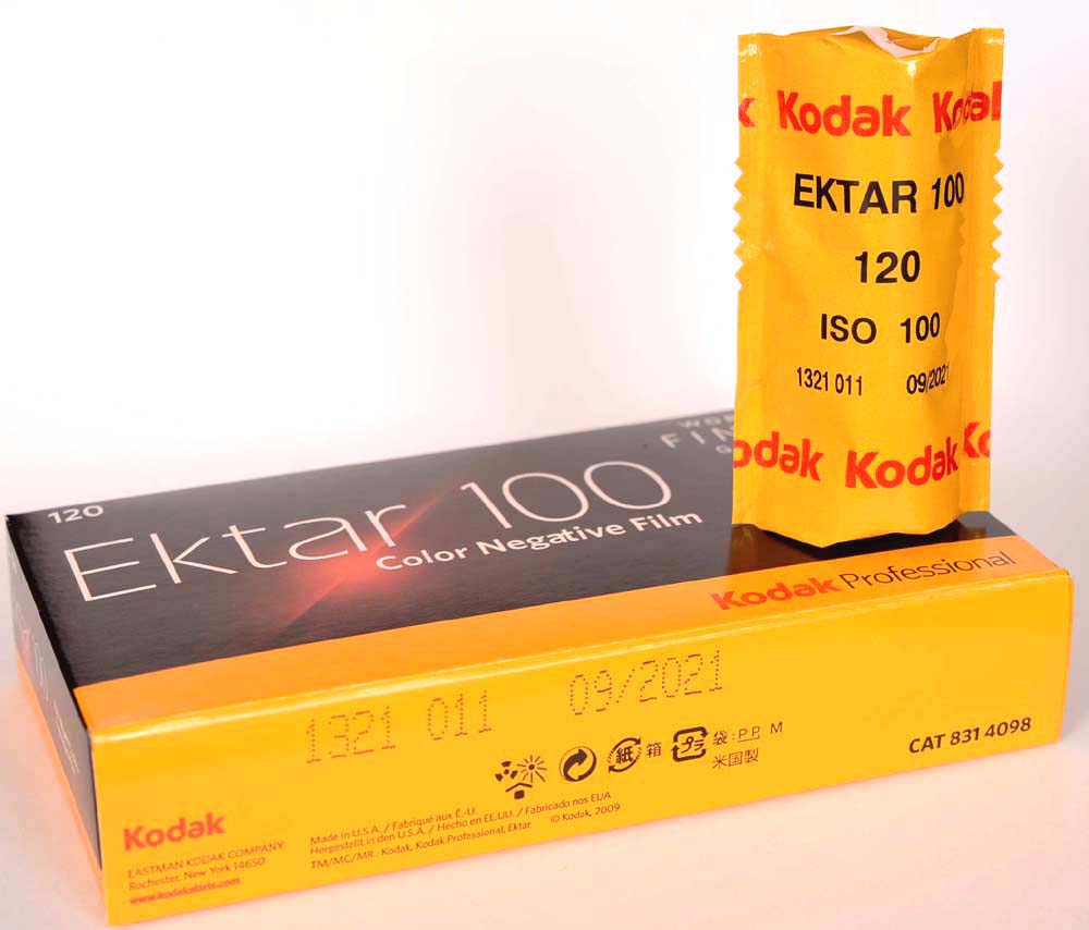 Film Kodak EKTAR 100/120 09/2021