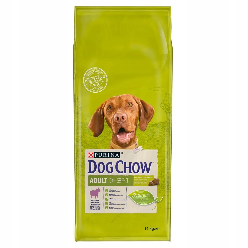 PURINA DOG CHOW ADULT Jagnięcina 14kg