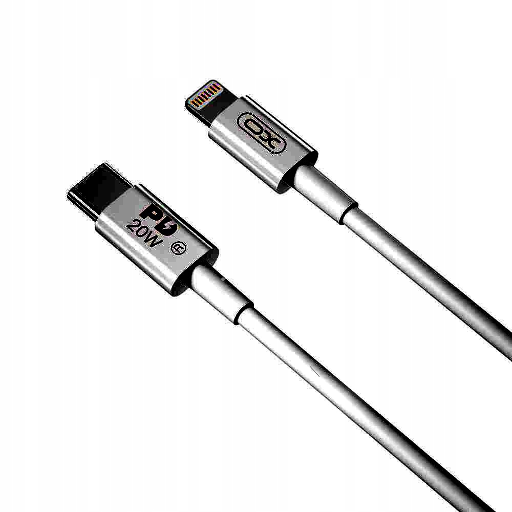 XO kabel NB-Q189A PD USB-C - Lightning 1,0m 20W biały
