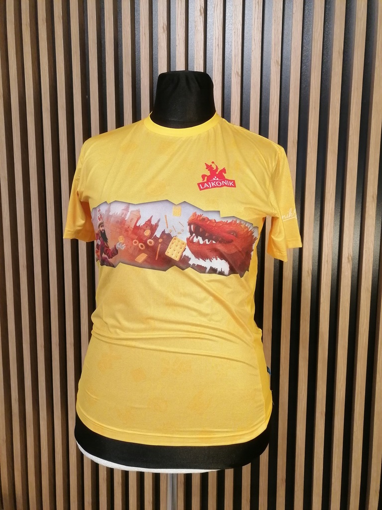 Męska koszulka techniczna "Lajkonik Biega", rozmiar L