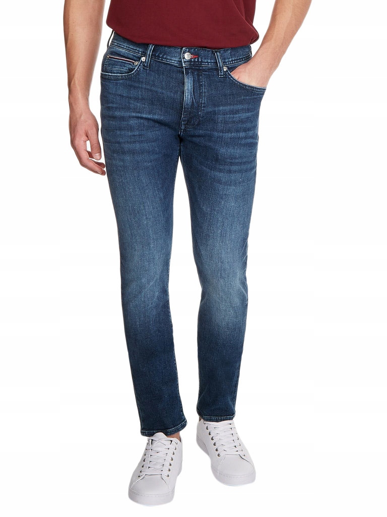 TOMMY HILFIGER MĘSKIE SPODNIE JEANSOWE r. 30/30