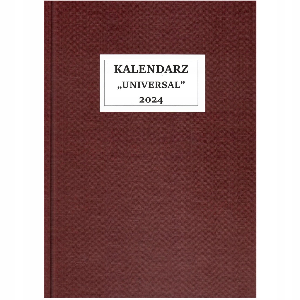 Kalendarz na 2024 rok DZIENNY TERMINARZ Format A4 7957904502