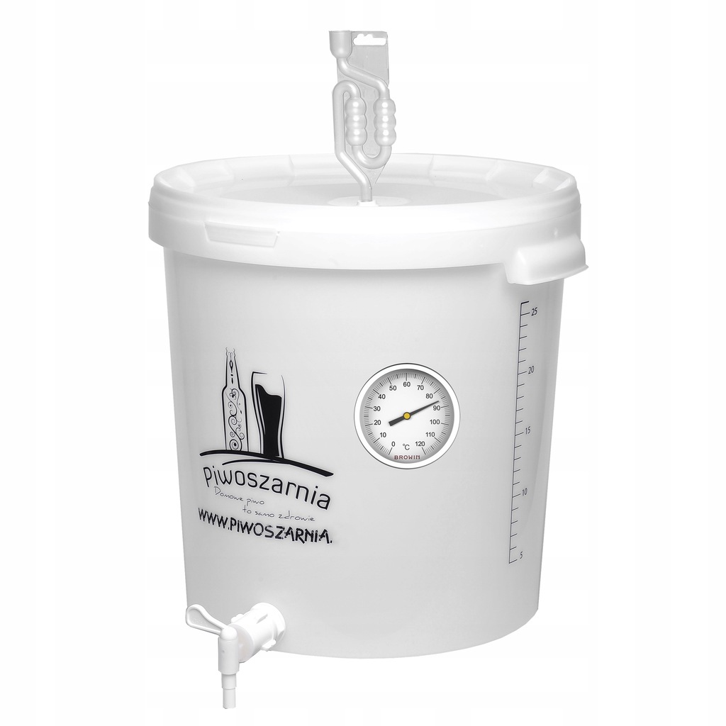 Купить Емкость для брожения 30л, кран, трубка, термометр: отзывы, фото ...