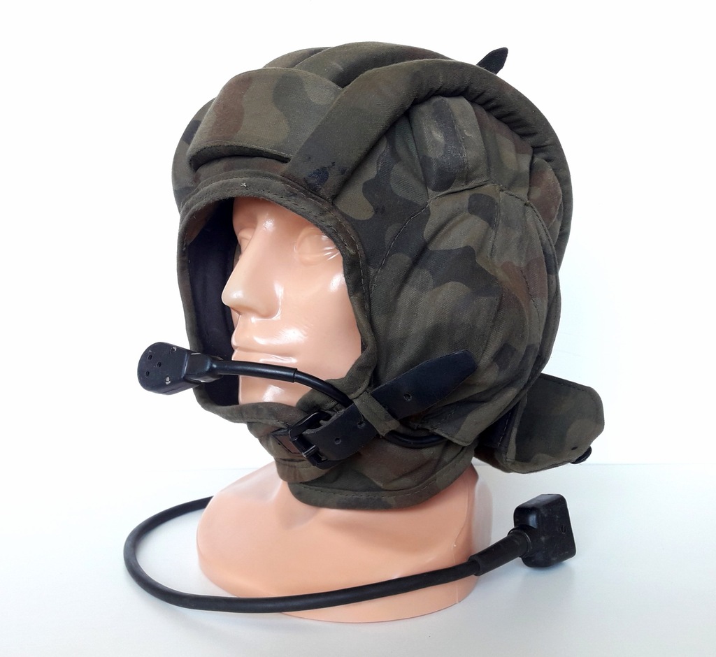 HEŁMOFON CZOŁGISTY WOJSKO POLSKIE MIKROFON wz.93 ...