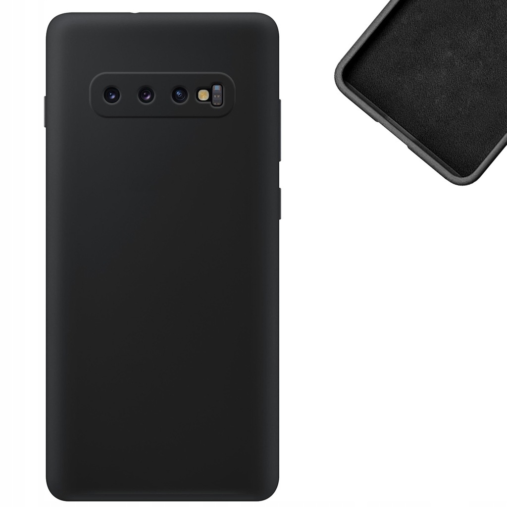 ETUI CZARNE LIQUID do Samsung Galaxy S10
