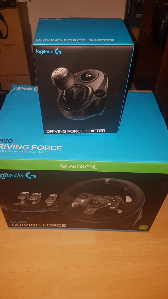 Kierownica Logitech G920 Xbox one/PC gwar. shifter