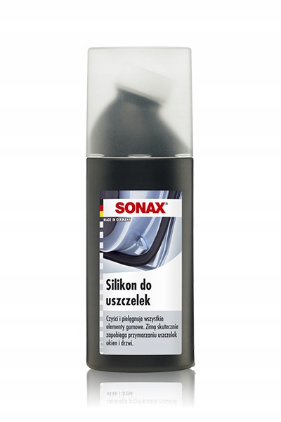 Silikon z gąbką do gumowych uszczelek Sonax 100ml