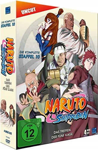 Film NARUTO SHIPPUDEN - STAFFELL 10 [DVD] płyta DVD