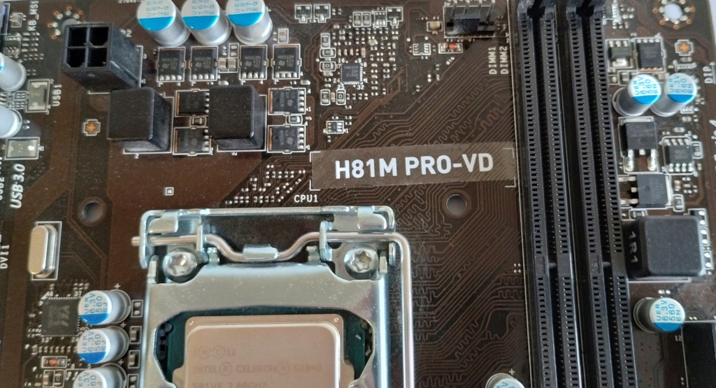 Płyta główna MSI H81M PRO-VD + CPU 1150