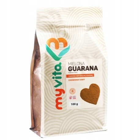 MYVITA GUARANA PROSZEK KOFEINA 100g