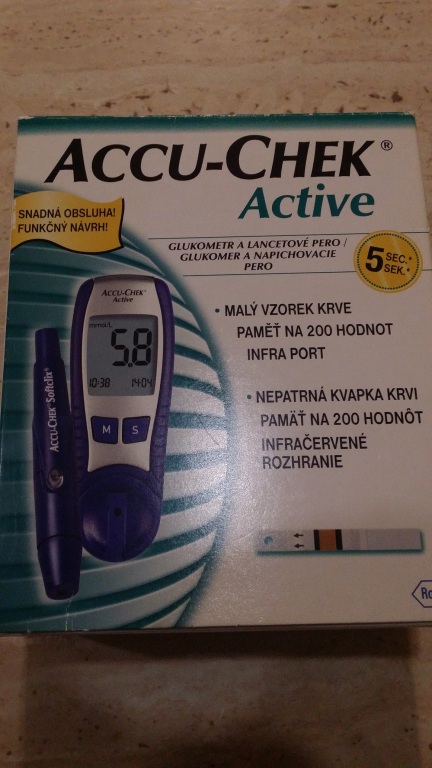 Accu Chek activTester do sprawdzania poziomu cukru