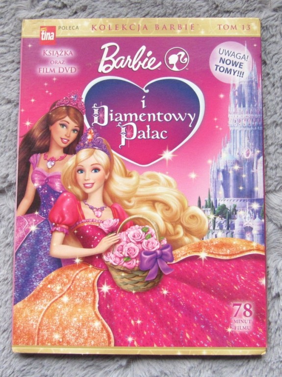 BARBIE I DIAMENTOWY PAŁAC * KSIĄŻECZKA I PŁYTA DVD