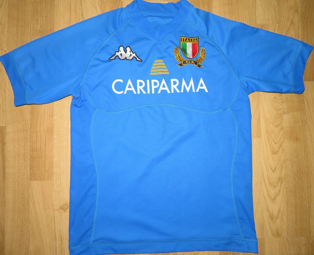 Koszulka rugby WŁOCHY Italy Kappa Italia S/M TANIO