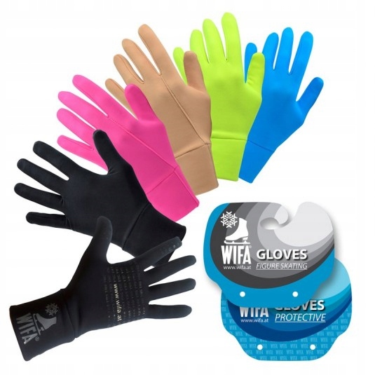 Rękawiczki łyżwiarskie WIFA 2 Czarny