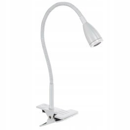 Lampa biurkowa EYS WHITE LED 45cm klips biała fra