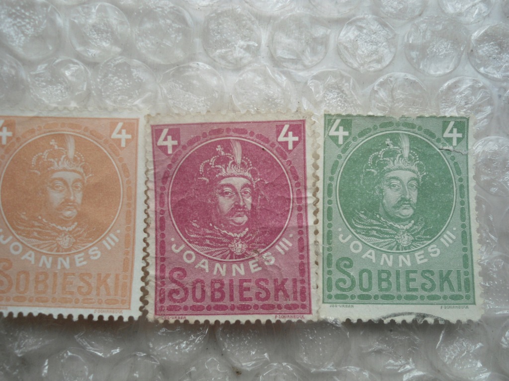 ZNACZEK KWESTARSKI JOANNES III SOBIESKI 3SZT