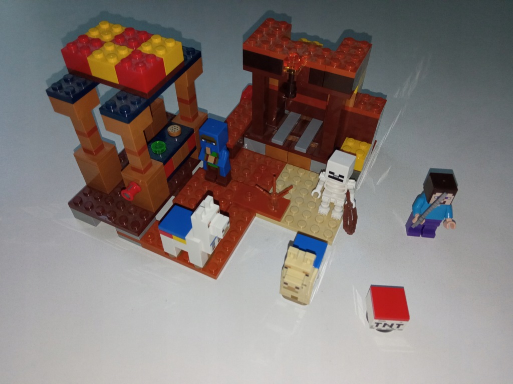 lego minecraft 21167 - punkt handlowy - 12553987866 - oficjalne ...