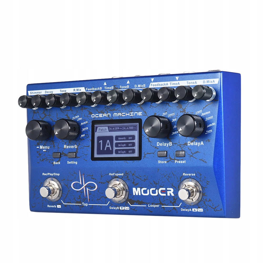 MOOER OCEAN MACHINE Premium Dual Delay + Reverb