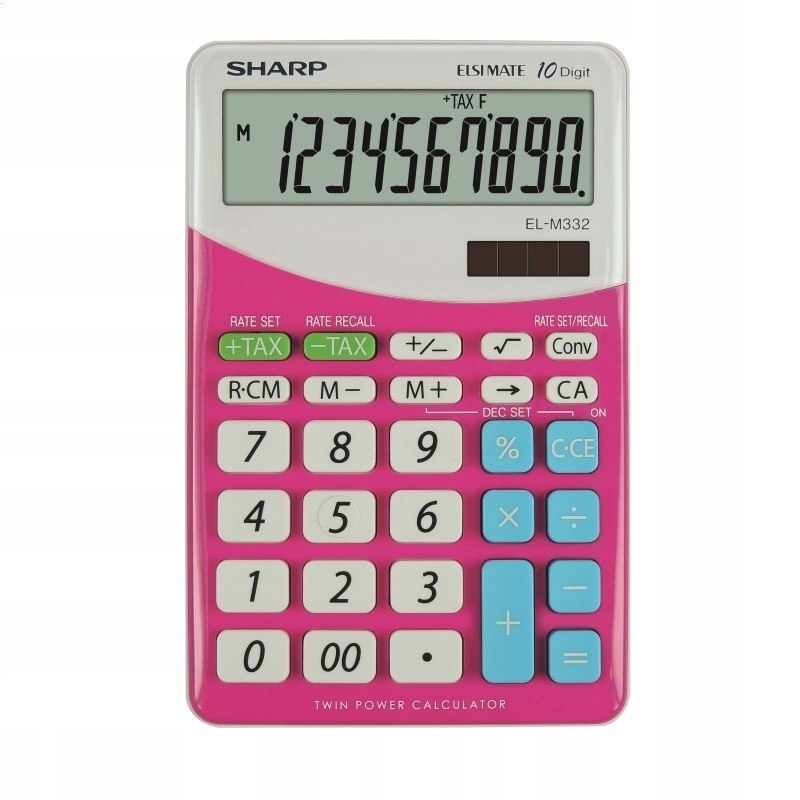 SHARP CALCULATOR DESKTOP BLISTER ELM332BPK