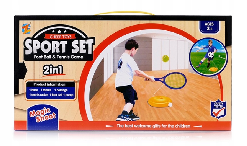 Cheer Toys Sport Set Mini zestaw sportowy 2 w 1