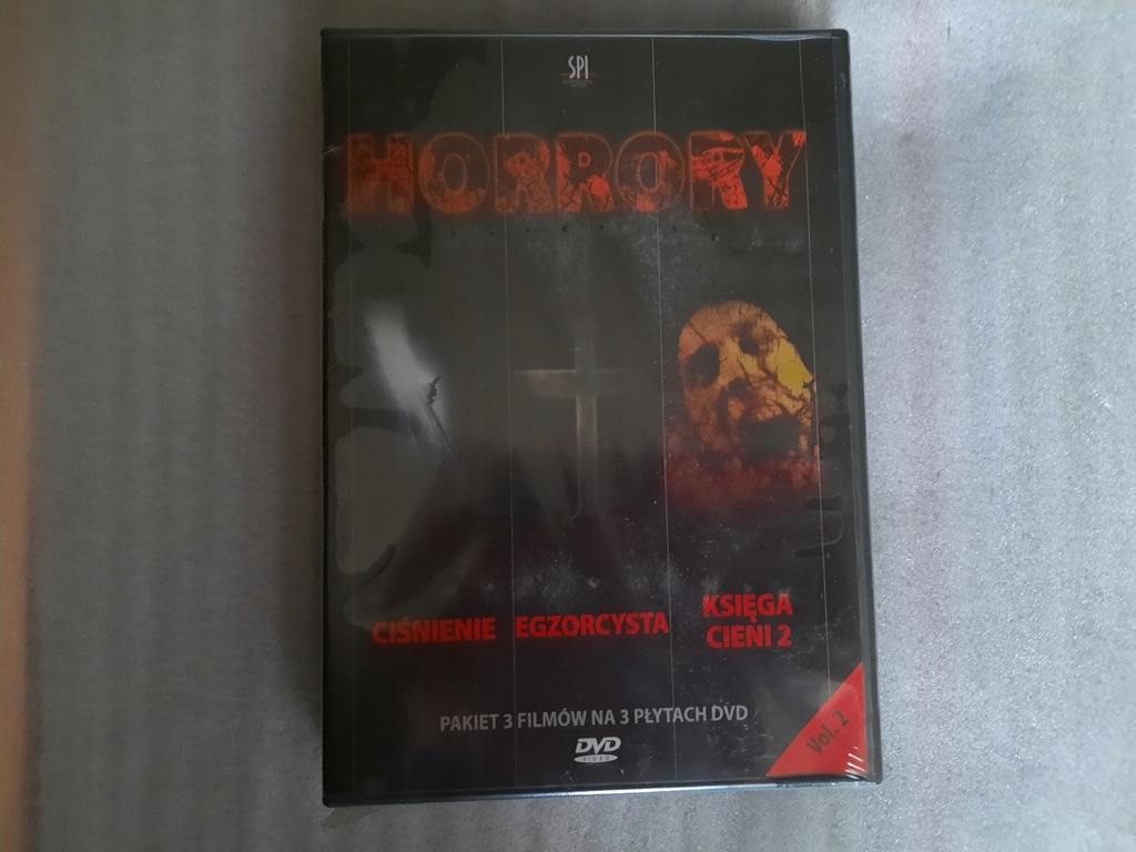 Filmy na DVD HORRORY 3cz. pakiet