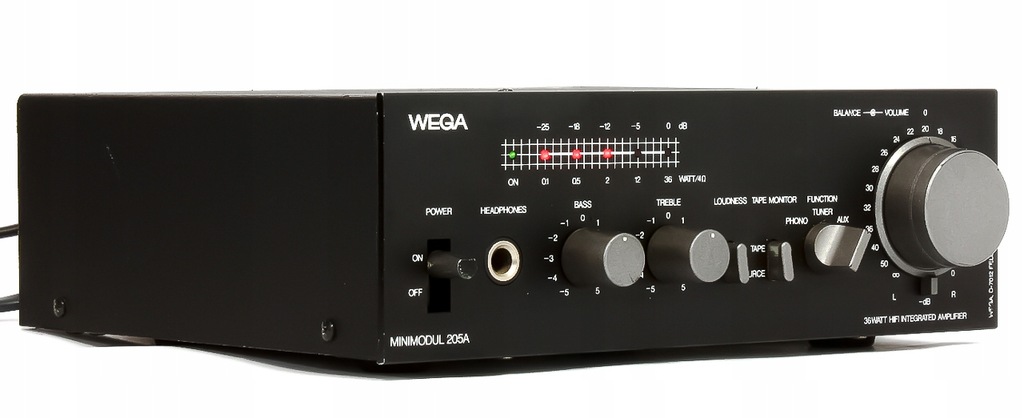 WEGA MINIMODUL 205A REWELACYJNY MINI WZMACNIACZ STEREO