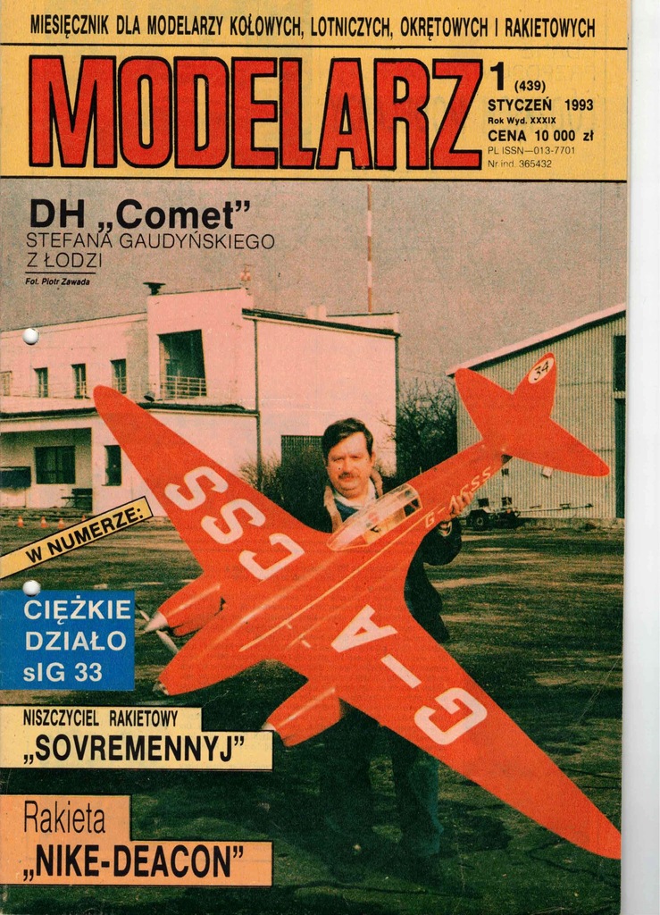 Modelarz 1/1993 niszczyciel Sowremennyj