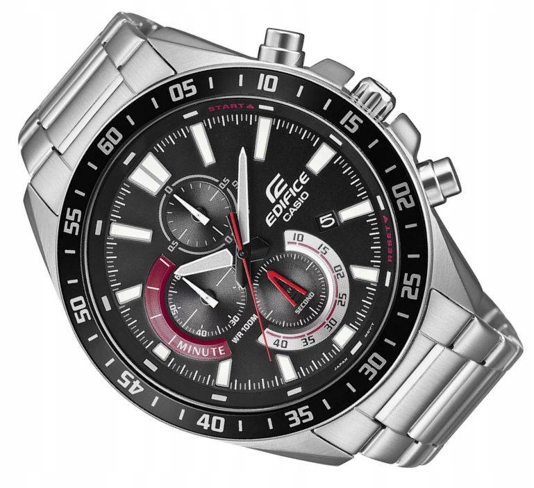 STALOWY ZEGAREK CASIO EDIFICE EFV-620D -1A4 100M