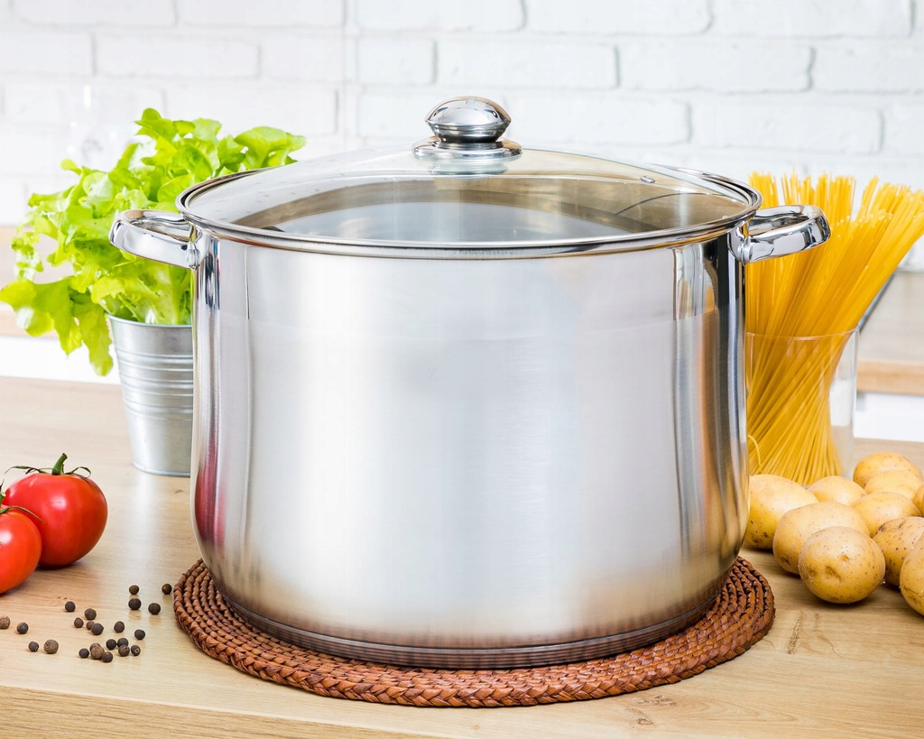 Купить БОЛЬШАЯ Гастрономическая кастрюля POTS INDUCTION 18 л Mi: отзывы ...