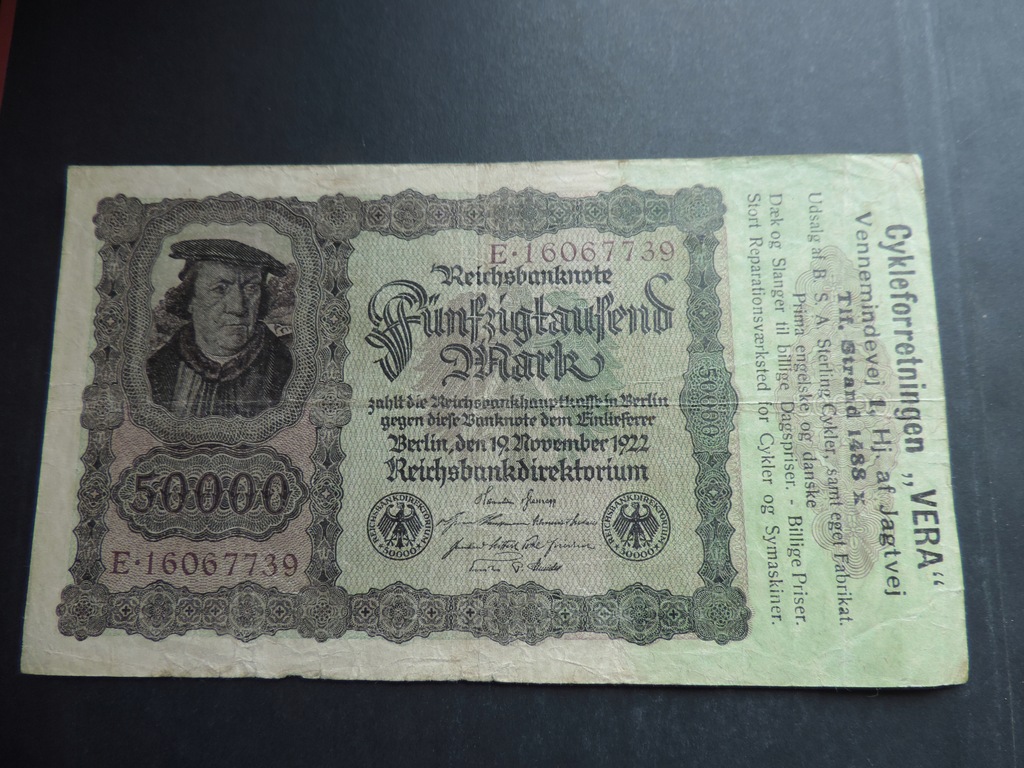 NIEMCY 50 000 MARK 1922