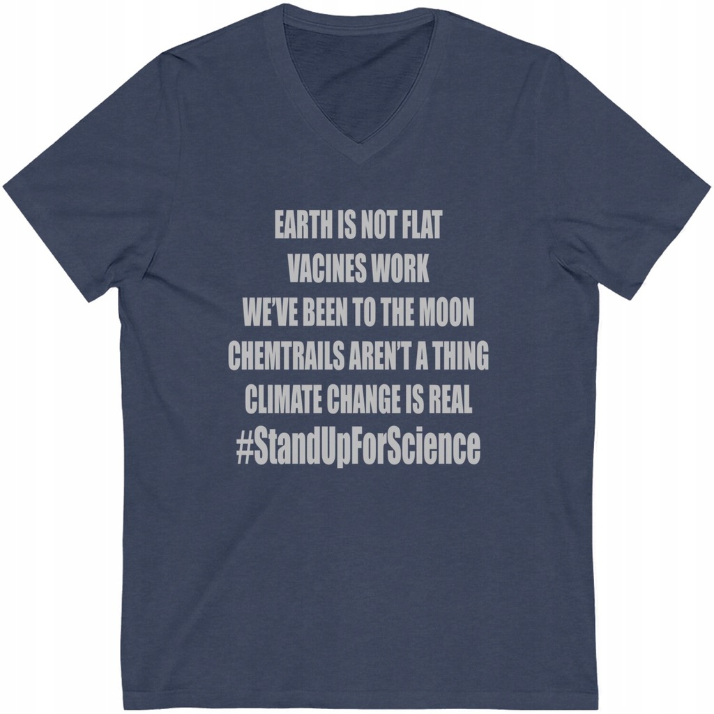 Arkansas Made Stand Up for Science V-neck V-neck T