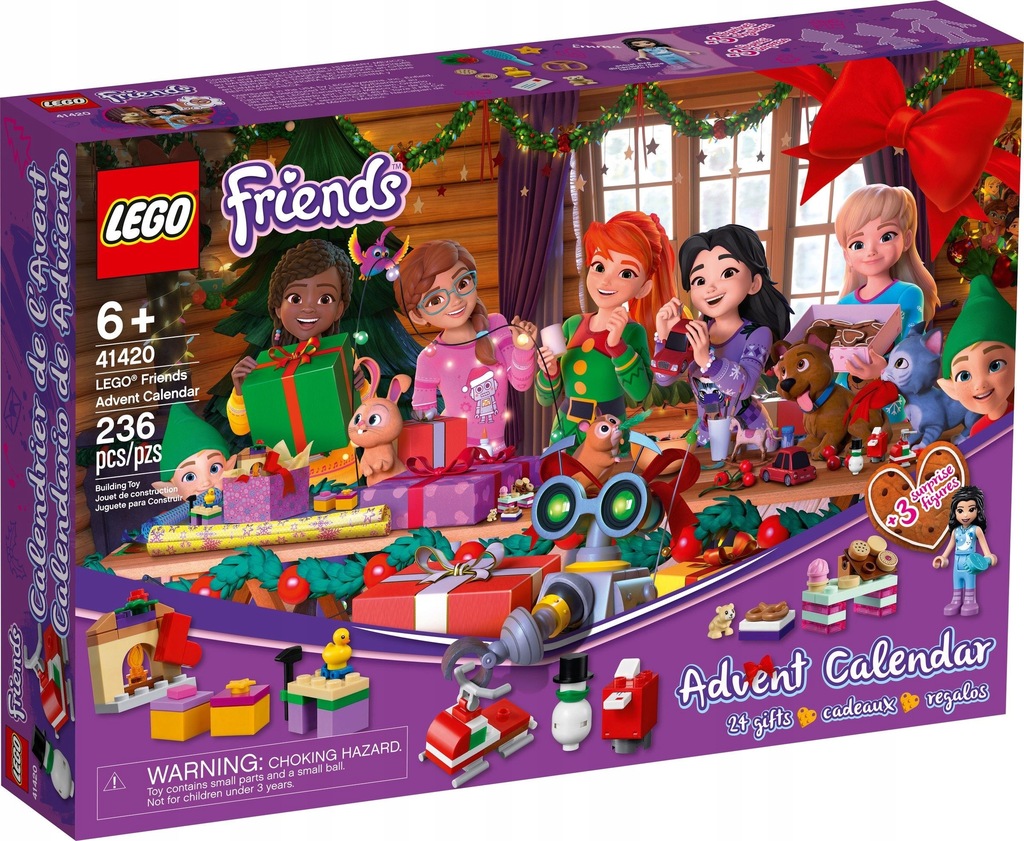 Купить Адвент-календарь LEGO FRIENDS Friends 41420: отзывы, фото, характеристики в интерне-магазине Aredi.ru