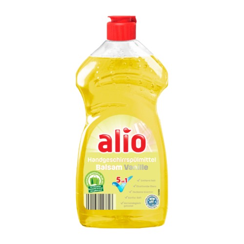 Alio 5 w 1 Płyn do naczyń Balsam Vanille 500 ml