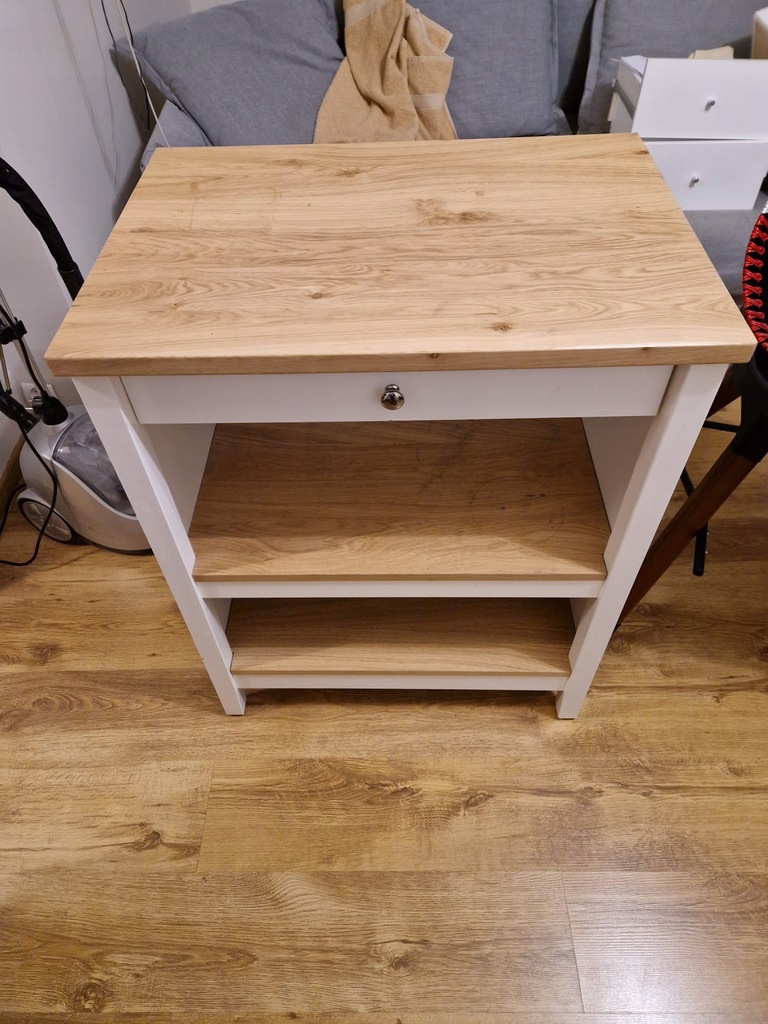 Ikea tornviken Wyspa kuchenna kremowy/dąb 72x52 cm 12963416430