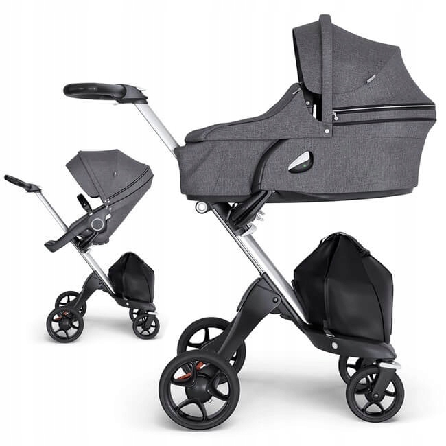 Wózek 2w1 STOKKE Xplory Black Melange