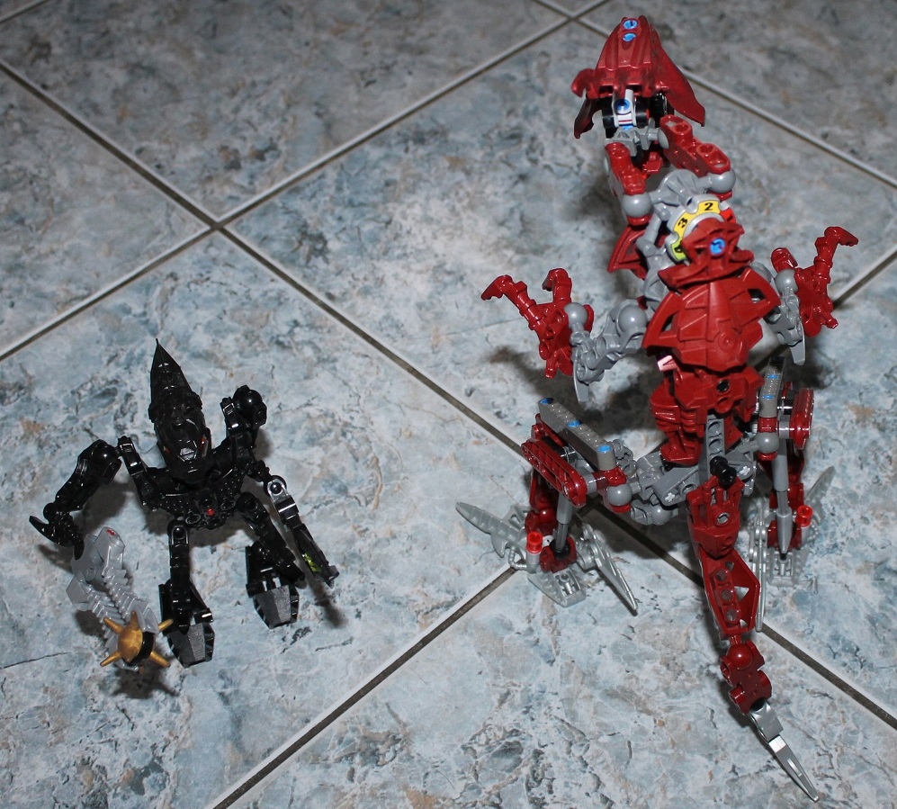 Купить Lego BIONICLE 8990 Fero & Skirmix уникальный 2009: отзывы