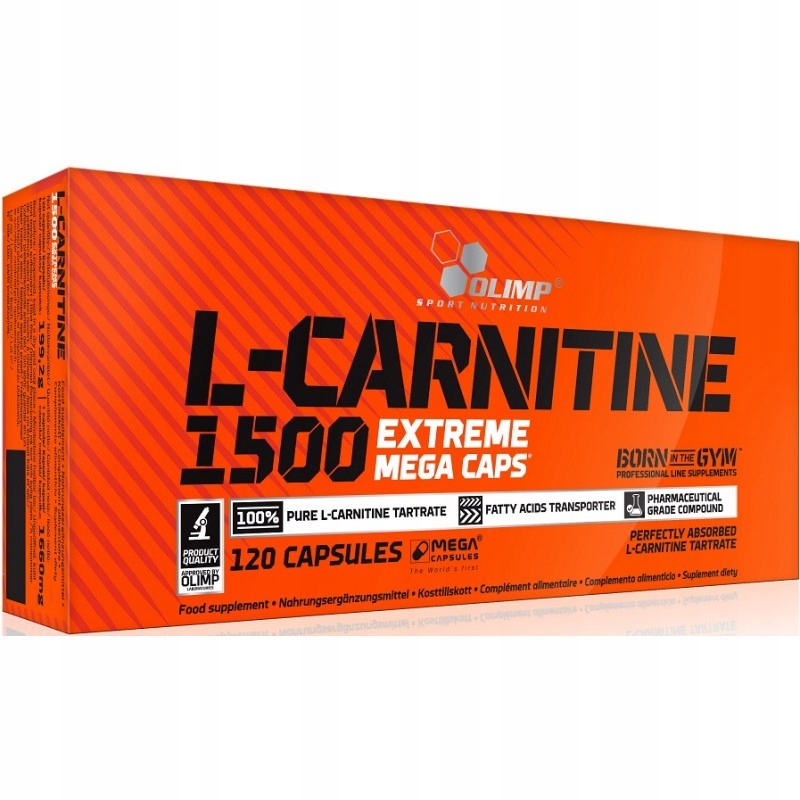 OLIMP L-KARNITYNA 1500 EXTEME 120kap L-CARNITINE