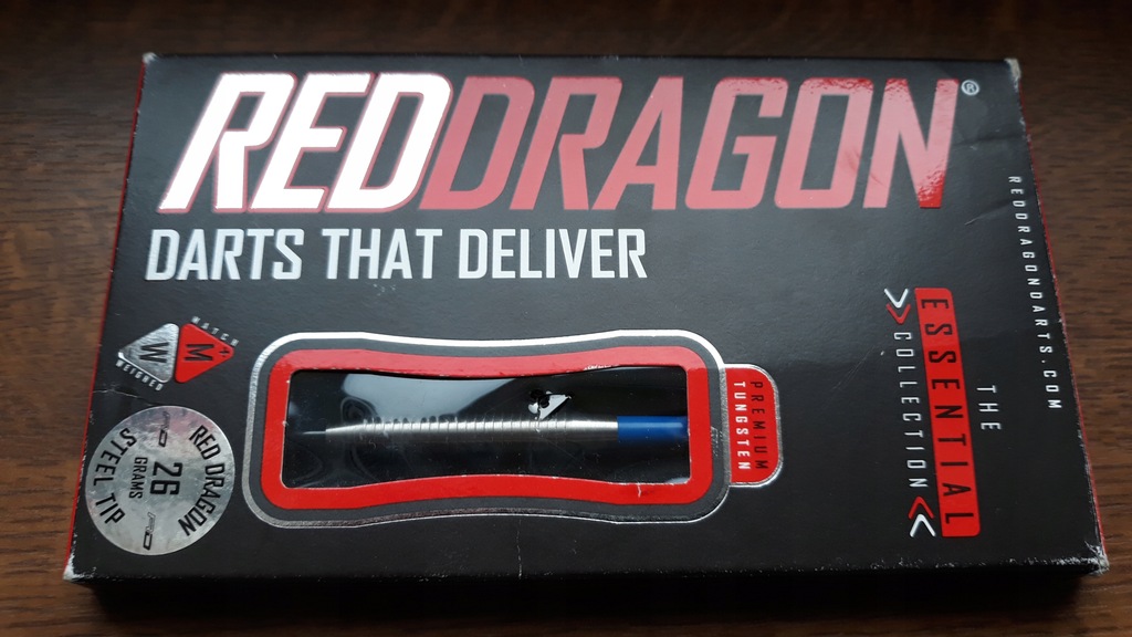 DART LOTKI RED DRAGON RAZOR EDGE 26G 85% BCM !!!