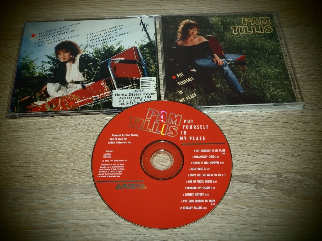 Pam Tillis Put Yourself In My Place 91 7679348801 Oficjalne Archiwum Allegro