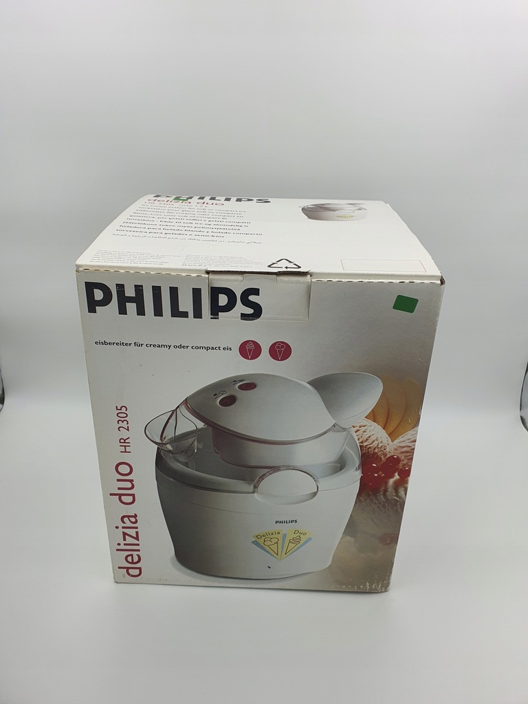 MASZYNKA DO LODÓW PHILIPS DELIZIA DUO HR 2305
