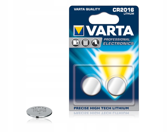 Zestaw baterii litowe VARTA CR2016 3V (Li; x 2)