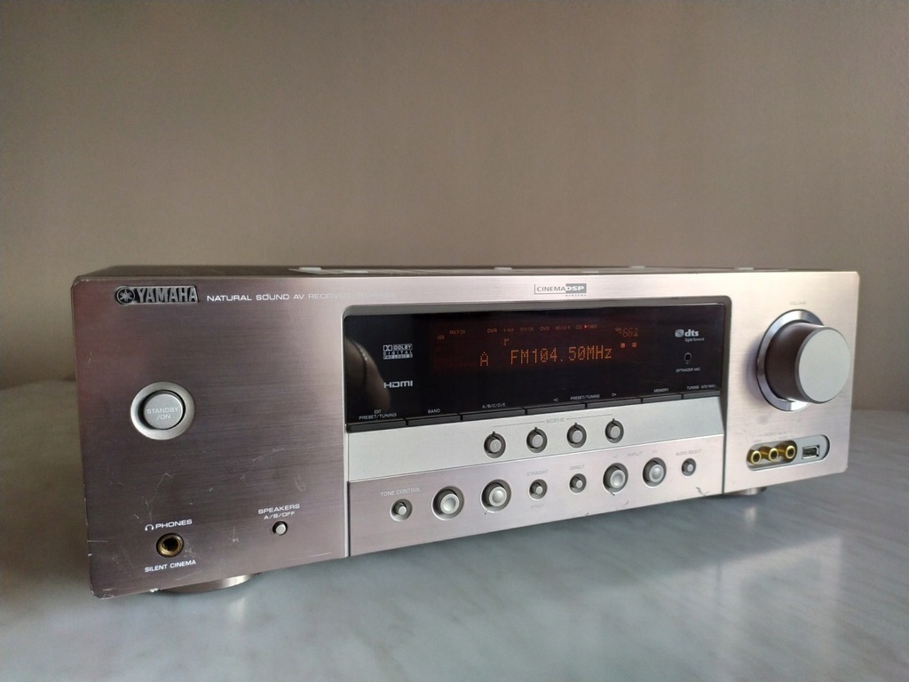 YAMAHA RXV463 Amplituner HDMI USB CME BCM! 9065031162 oficjalne