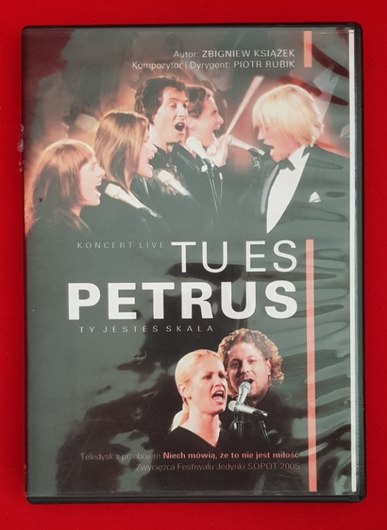 KONCERT NA ŻYWO TU ES PETRUS [CD]