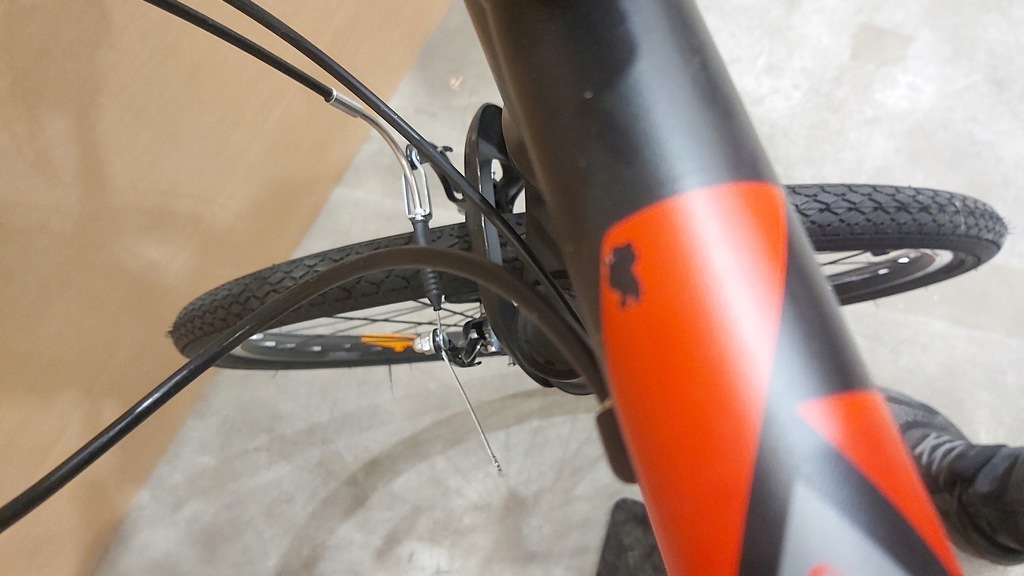 Rower crossowy OXFELD CR1 czarnyczerwony 13701041441 oficjalne