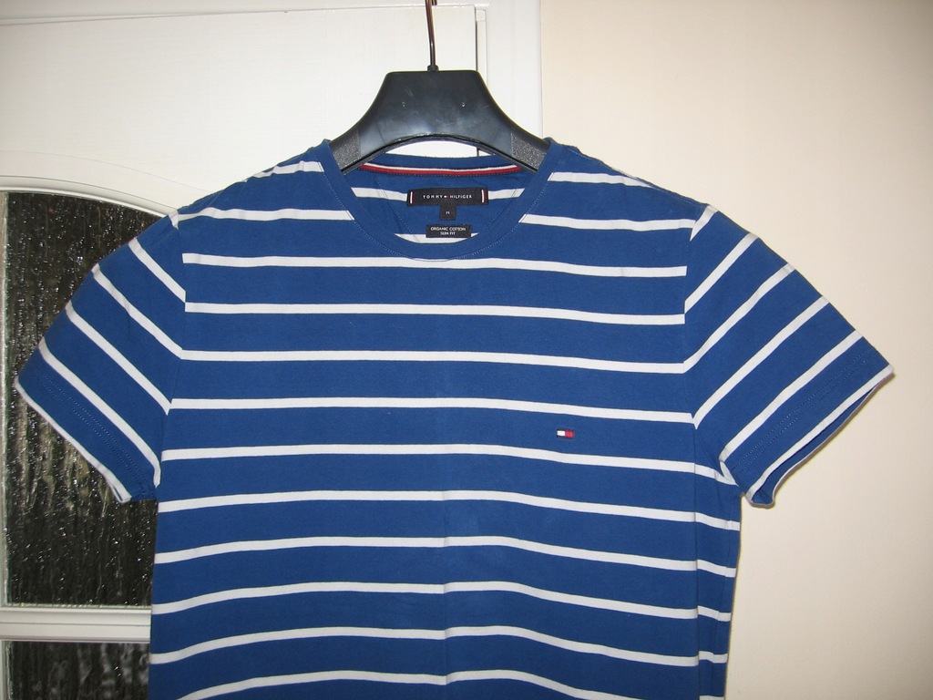 t-shirt bawełniany TOMMY HILFIGER rozm M