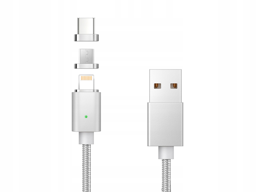 Купить МАГНИТНЫЙ КАБЕЛЬ 3В1 для IPHONE MICRO USB C FAST: отзывы, фото, характеристики в интерне-магазине Aredi.ru