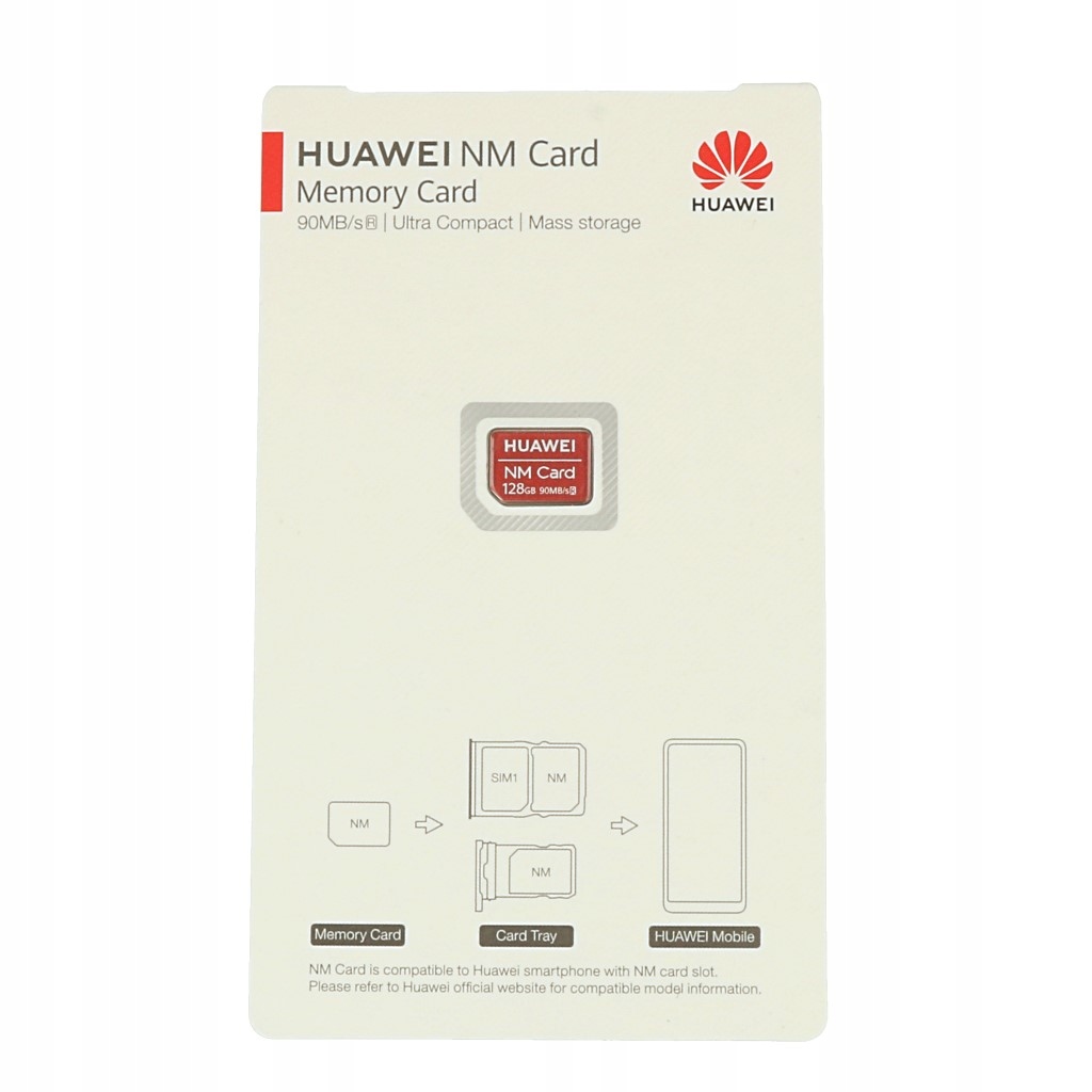 KARTA PAMIĘCI HUAWEI NM CARD 128Gb NANO SD P30 Pro 7938088221