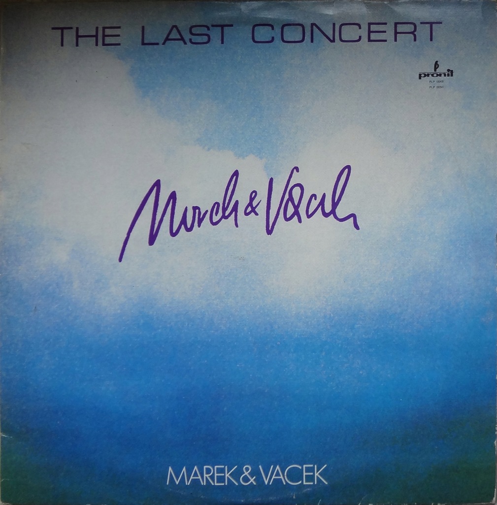 Marek & Vacek - The Last Concert - Jak nowa