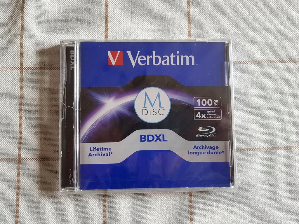 verbatim 100gb mdisc BDXL płyta Prędkość 4x 8290784364 oficjalne