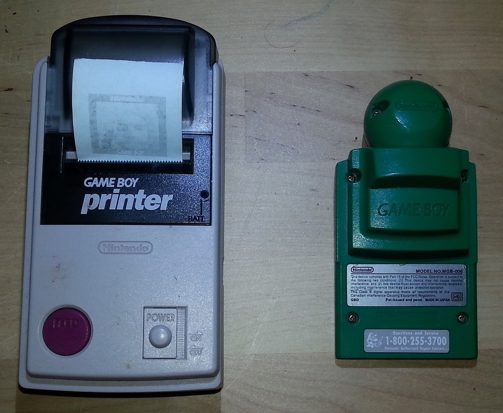 Kamera i drukarka. Printer, Camera. GameBoy.